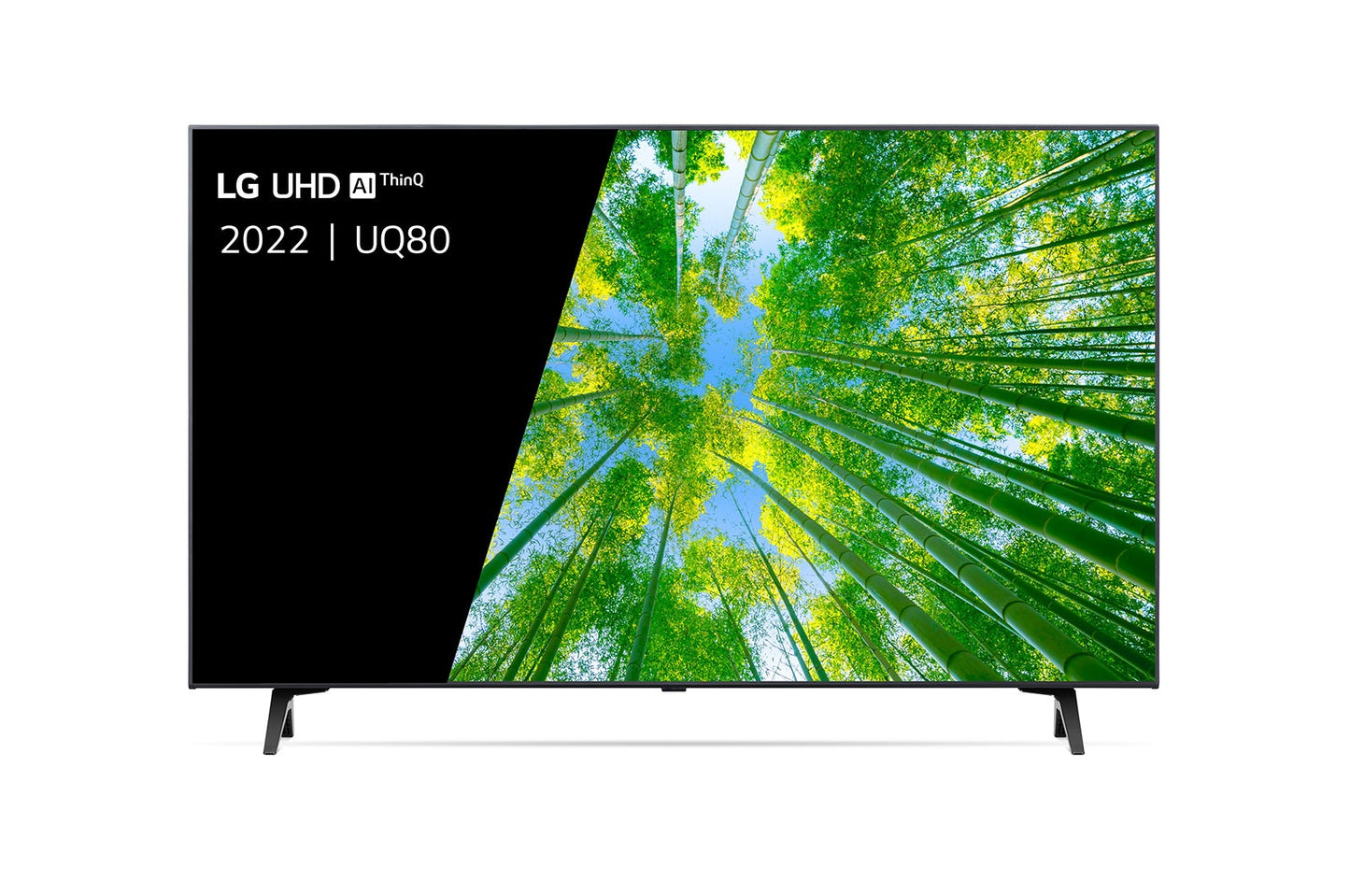 LG PANTALLA LG UHD AI THINQ 43IN MNTR UQ80 4K SMART TV.PROCESADOR GEN5 A