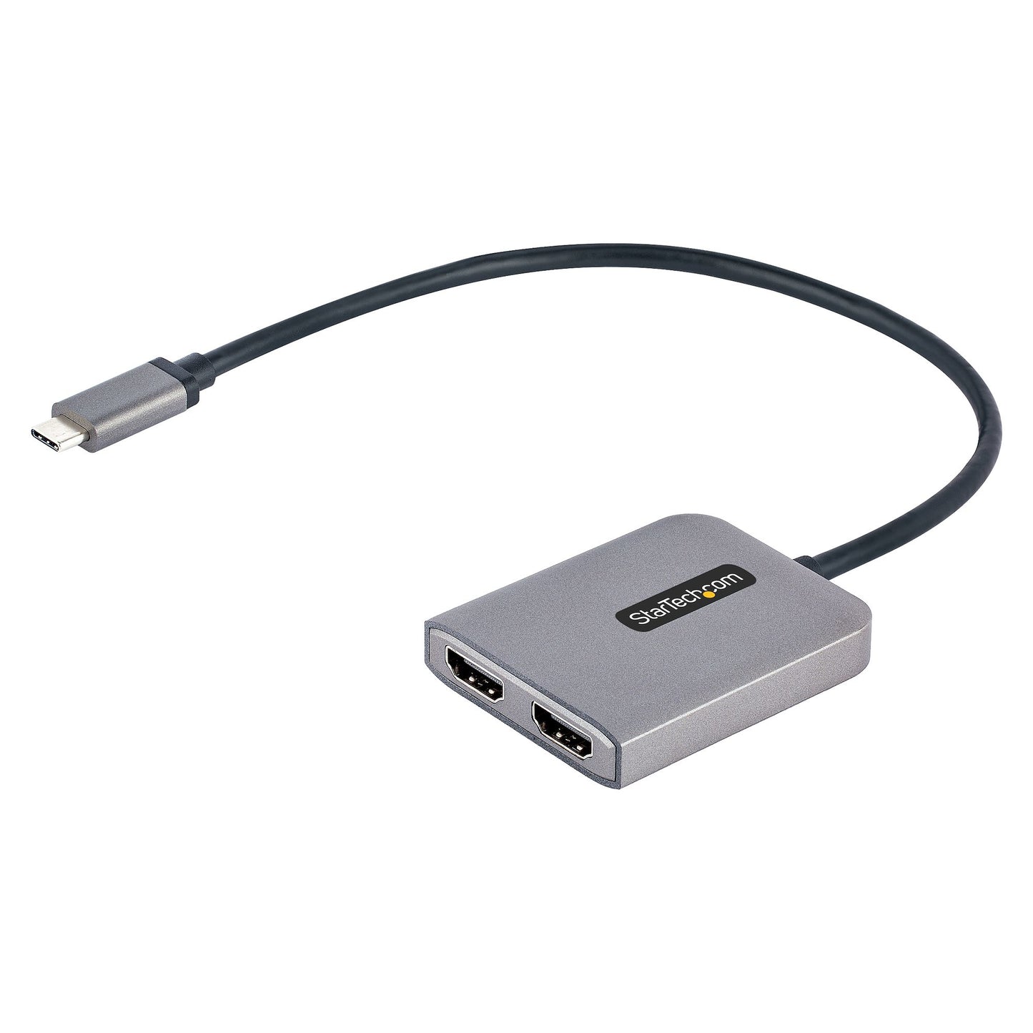 Divisor de Video Startech.com MST14CD122HD, MST USB-C Macho - 2x HDMI Hembra, Negro/Gris