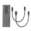 StarTech Gabinete Externo de Aluminio, USB-C, 10Gbps a NVMe, NGFF M.2 o SSD, M.2 SATA