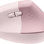 Mouse Ergo Lift Vertical Logitech, Inalámbrico, USB-A, 1000DPI, Rosa