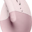 Mouse Ergo Lift Vertical Logitech, Inalámbrico, USB-A, 1000DPI, Rosa