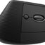 Mouse Vertical Ergonómico Logitech Lift 910-006466 | Mano Derecha | Logi Bolt + Bluetooth | 4000 DPI | Batería AA 24 Meses | Mano Pequeña/Mediana | Grafito | SKU 910-006466