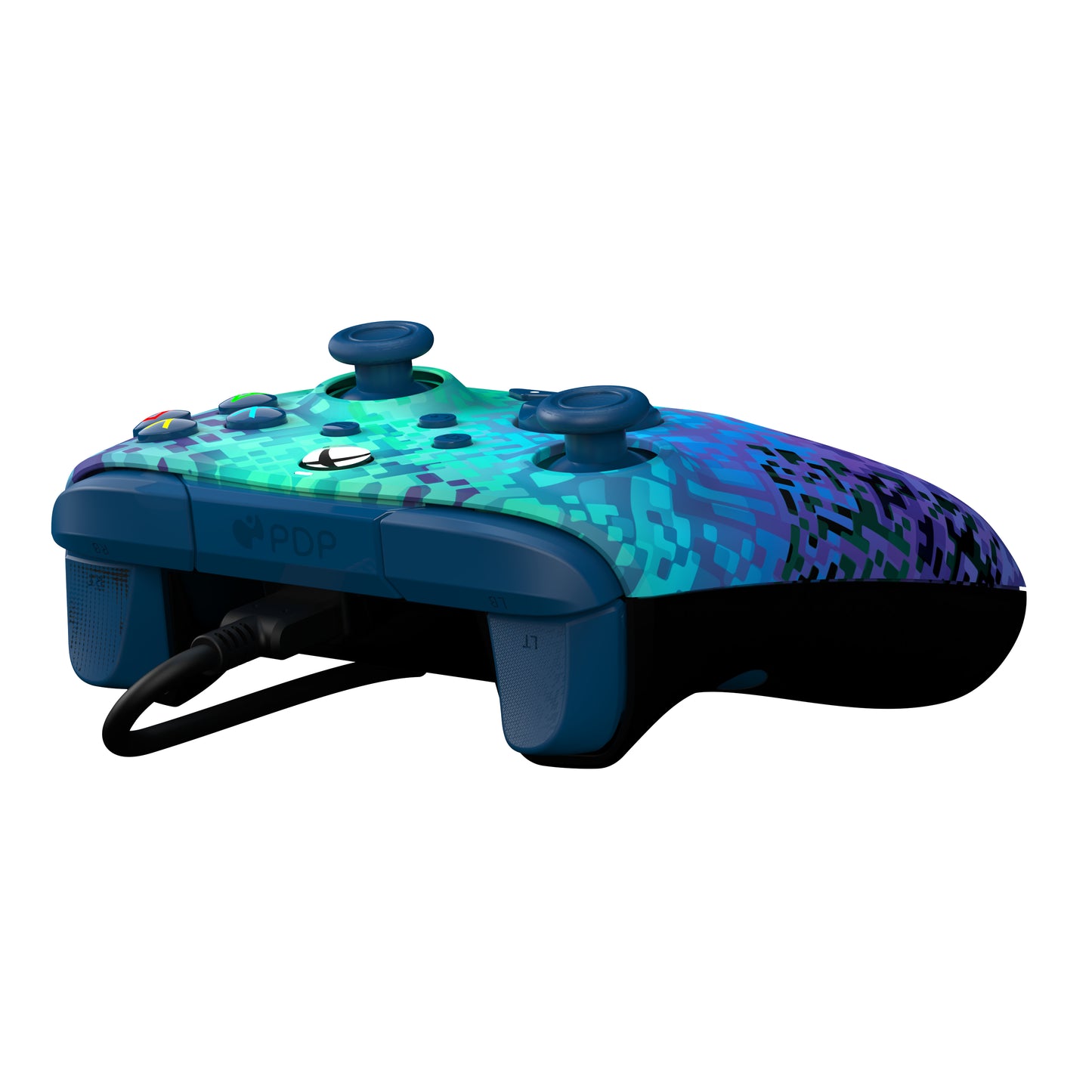 REMATCH XBOX WIRED CONTROLER WRLS GLITCH GREEN