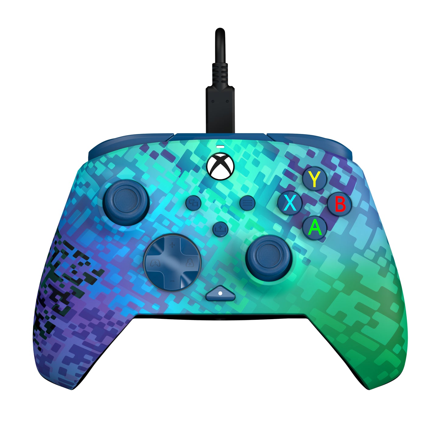 REMATCH XBOX WIRED CONTROLER WRLS GLITCH GREEN