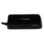 Adaptador Concentrador Hub USB 3.0 (5Gbps) STARTECH, 4 puertos para laptop, color negro