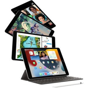 iPad Apple 9 Retina 10.2", 256GB, WiFi, Plata (9.ª Generación - Septiembre 2021)
