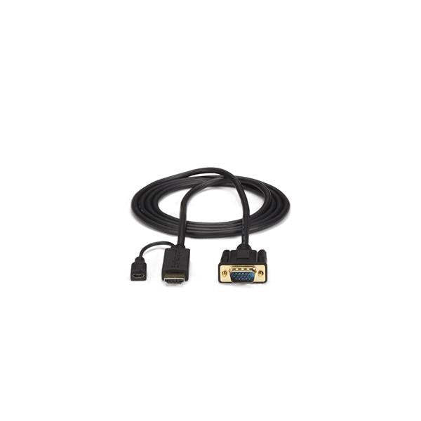 CABLE 1.8M CONVERTIDOR ACTIVO CABL HDMI A VGA 1920X1200 1080P .