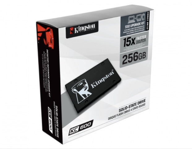 KINGSTON PP SSD SSD ESTADO SOLIDO KINGSTON INT 256GB KC600 SATA3 2.5 SSD 7MM BUND