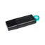 USB Memoria Kingston 64gb DT Exodia color Blanco/Anillo Azul Transparente