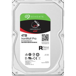 Disco Duro Interno 4TB, 3.5", Sata 6Gb/s, 7200RPM, 256MB, bahías ilimitadas, Hot Plug 24x7, IronWolf Pro NAS Seagate