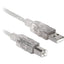 BROBOTIX CABLE USB V2.0 A-B 1.8 M PLATA CABL BROBOTIX