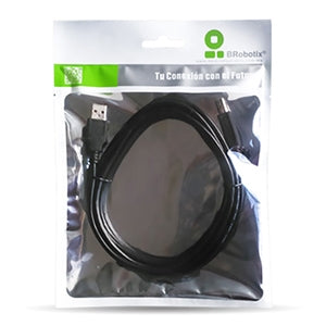 Cable USB V2.0 Tipo "A" A Tipo B, 3.0 m BROBOTIX