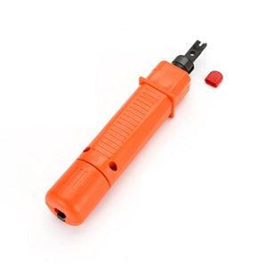 Pinza Ponchadora Brobotix 497813, para Jack Tipo 110, Naranja