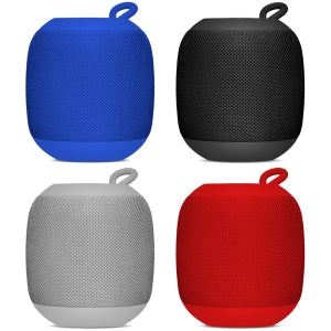 Bocina Bluetooth 360 Gris, Radio FM, Puerto USB Y Micro SD