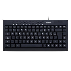 963067 Teclado Brobotix Alámbrico, USB, Negro (Español)