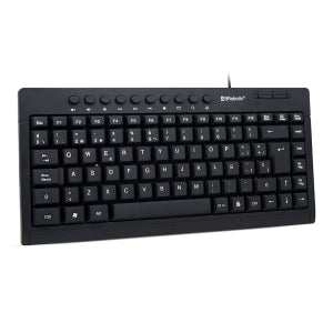 963067 Teclado Brobotix Alámbrico, USB, Negro (Español)
