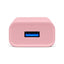 Cargador de Pared Brobotix 6001363, 5V, 1x USB-A, Rosa