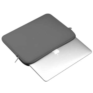 BROBOTIX FUNDA DE NEOPRENO PARA LAPTOP 1CASE 4.0IN, BASICA, GRIS BROBOTIX