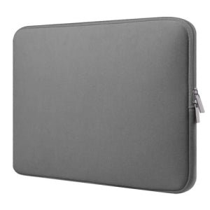 BROBOTIX FUNDA DE NEOPRENO PARA LAPTOP 1CASE 4.0IN, BASICA, GRIS BROBOTIX