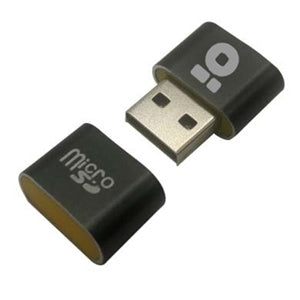 BROBOTIX LECTOR TARJETA MICROSD USB V2.0RDR MINI NEGRO