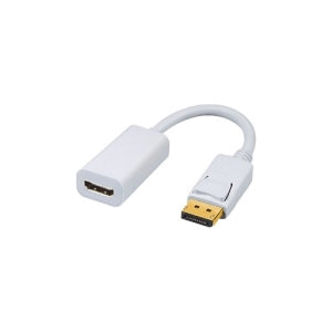 BROBOTIX ADAPTADOR DISPLAYPORT MACHO A ADAP HDMI HEMBRA 10CMS BROBOTIX