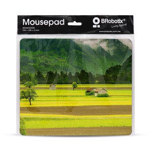 Mousepad 136285 BRobotix, 24 x 20cm, Grosor 2mm, Paisajes - 10 Piezas