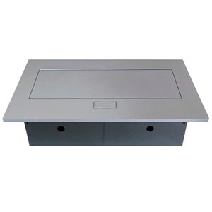 BROBOTIX CAJA PARA MESA BROBOTIX PLATA ADAP HDMI/USB/CORR/RJ45/SVGA/3.5