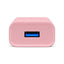 Cargador de Pared Brobotix 6001363, 5V, 1x USB-A, Rosa
