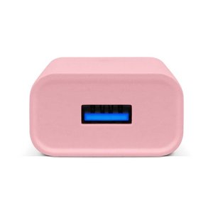 Cargador de Pared Brobotix 6001363, 5V, 1x USB-A, Rosa