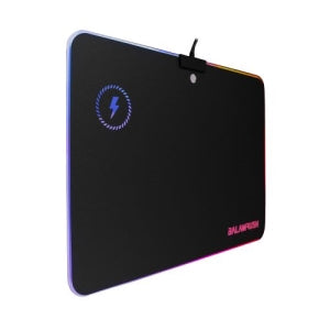 Mousepad gamer Heimdall RGB BR-922999 Balam Rush, 25.6 x 35.6cm, Grosor 4mm, Negro