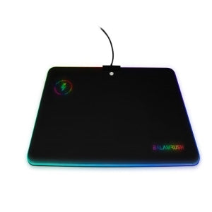 Mousepad gamer Heimdall RGB BR-922999 Balam Rush, 25.6 x 35.6cm, Grosor 4mm, Negro