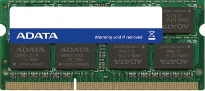ADDS1600W4G11-S Memoria RAM Adata LoVo DDR3L, 1600MHz, 4GB, CL11, 1.35V, SO-DIMM