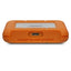 STFR2000800 Disco Duro Externo LaCie Rugged USB C 2.5'', 2TB, USB C 3.0, Naranja/Plata, A Prueba de Agua, Polvo y Golpes - para Mac/PC