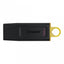 Memoria USB de 128gb color Negro/Amarillo.
