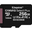 Micro SD Con Adaptador Cl10, 256GB, A1.