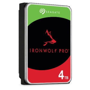 ST4000NE001 Disco Duro para NAS Seagate IronWolf Pro 3.5" de 1 a 24 Bahías, 4TB, SATA III, 6Gbit/s, 7200RPM, 128MB Caché