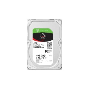 Disco Duro Interno 4TB, 3.5", Sata 6Gb/s, 7200RPM, 256MB, bahías ilimitadas, Hot Plug 24x7, IronWolf Pro NAS Seagate