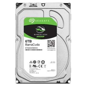 ST6000DM003 Disco Duro Interno Seagate Barracuda 3.5'', 6TB, SATA III, 6 Gbit/s, 5400RPM, 256MB Caché