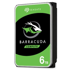 ST6000DM003 Disco Duro Interno Seagate Barracuda 3.5'', 6TB, SATA III, 6 Gbit/s, 5400RPM, 256MB Caché