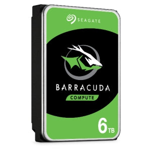 ST6000DM003 Disco Duro Interno Seagate Barracuda 3.5'', 6TB, SATA III, 6 Gbit/s, 5400RPM, 256MB Caché