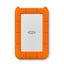 STFR2000800 Disco Duro Externo LaCie Rugged USB C 2.5'', 2TB, USB C 3.0, Naranja/Plata, A Prueba de Agua, Polvo y Golpes - para Mac/PC