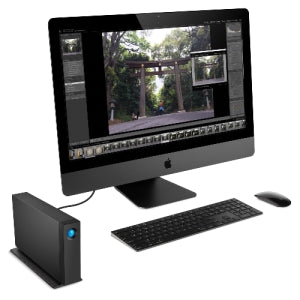 STHA4000800 Disco Duro Externo LaCie d2 Professional, 4TB, USB-C, Negro, para Mac/PC