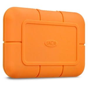 STHR1000800 SSD Externo LaCie Rugged, 1TB, USB C 3.1, Naranja - para Mac/PC