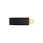 Memoria USB de 128gb color Negro/Amarillo.