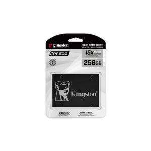 SSD Kingston KC600 SKC600/256G | 256 GB | 2.5" SATA III | 550/520 MB/s | Cifrado AES-256 + TCG Opal + eDrive | NAND 3D TLC | Garantía 5 Años | SKU SKC600/256G