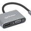 INTRACOM DOCKING USB-C 4 PTOS HDMIVGA DOCK USB-AUSB-C PD DOCKING USB-C 4 PTOS HDMIVGA USB-AUSB-C PD