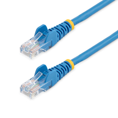 STARTECH CONSIG CABLE 1M AZUL RED 100MBPS CABL CAT5E ETHERNET RJ45 SNAGLESS