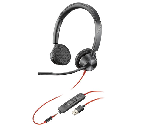 HP INC POLY POLY BLACKWIRE 3325 USB-A ACCS HEADSET POLY BLACKWIRE 3325 USB-A HEADSET