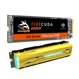 ZP1000GV3A012 SSD Seagate FireCuda 520 NVMe, 1TB, PCI Express 4.0, M.2 - 4850 MB/s