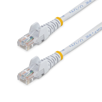 STARTECH CONSIG CABLE DE RED 10M BLANCO CAT5E CABL ETHERNET SIN ENGANCHE